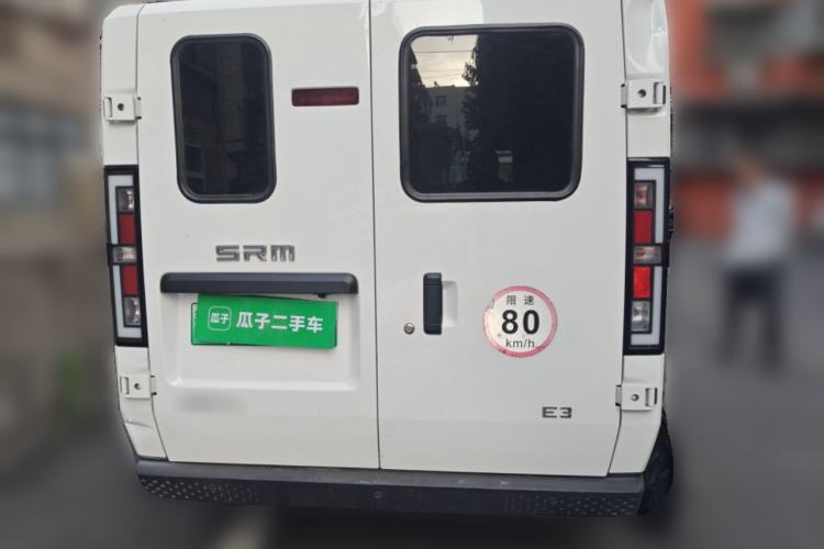 Used SRM New Energy E3 2025 Fudi 310KM Practical Passenger Vehicle Rear