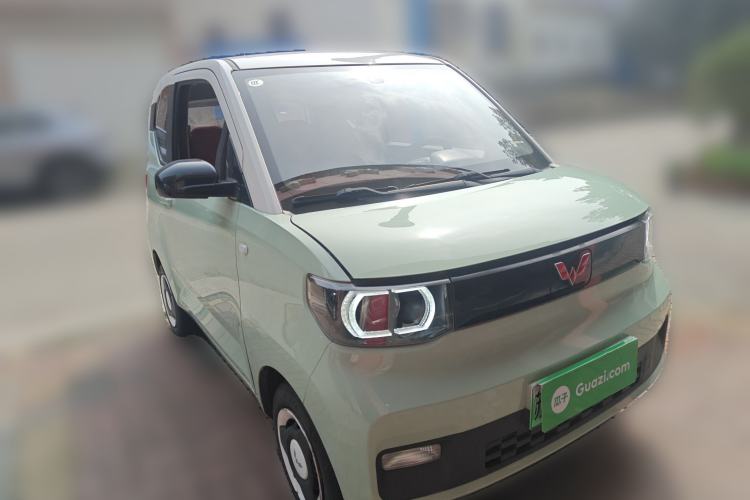 Used Wuling Hongguang MINIEV 2021 Macaron Fashion Model Lithium Iron Phosphate Front Right 45 Deg