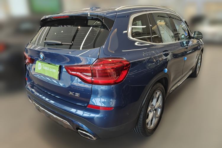 Used BMW X3 2020 xDrive28i Luxury Package Rear Right 45 Deg