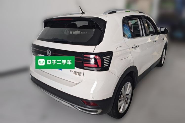 Used Volkswagen T-Cross 2019 280TSI DSG Comfort Edition Rear Right 45 Deg