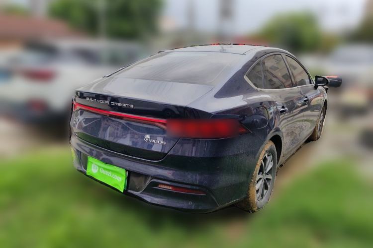 Used BYD Qin PLUS 2023 Champion Edition DM-i 55KM Leading Model Rear Right 45 Deg