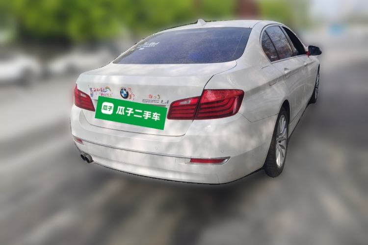 Used BMW 5 Series 2013 525Li Luxury Model Rear Right 45 Deg