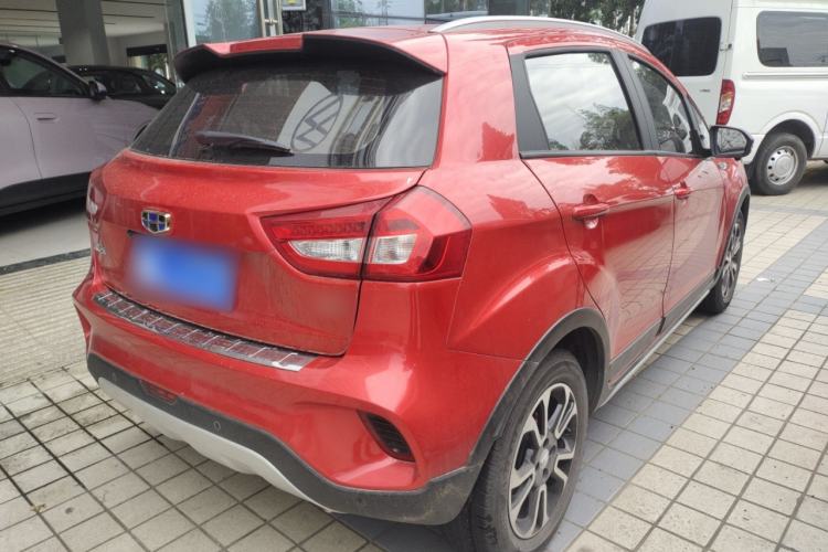 Used Geely Auto Vision X3 2017 1.5L Automatic Luxury Model Rear Right 45 Deg