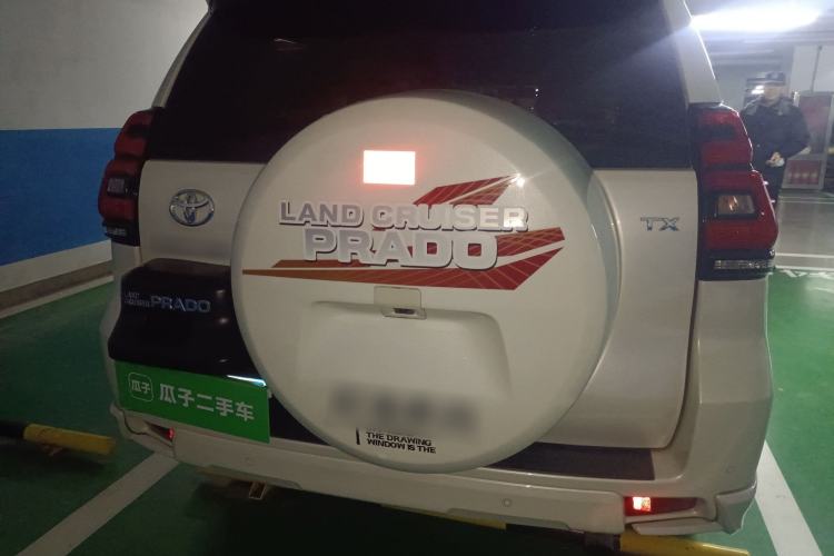 Used Toyota Prado 2019 3.5L Automatic TX-L Deluxe Edition with Rear-Mounted Spare Tire
