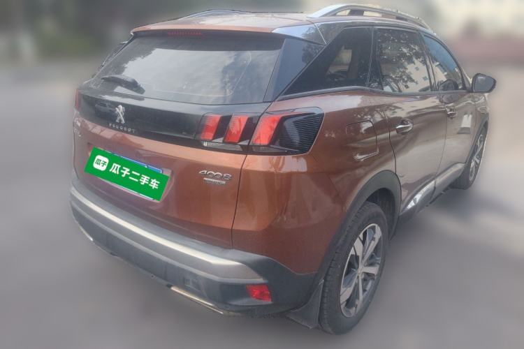 Used Peugeot 4008 2017 380THP Elite Edition Rear Right 45 Deg