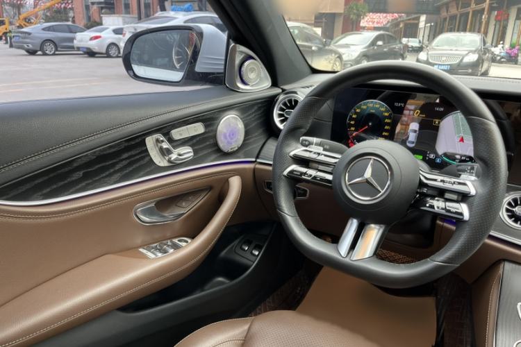 Used Mercedes-Benz E-Class New Energy 2021 E 350 e L Plug-in Hybrid Sports Sedan