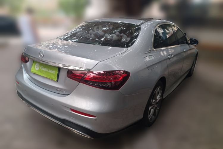 Used Mercedes-Benz E-Class 2021 E 300 L Sporty and Stylish Model Rear Right 45 Deg