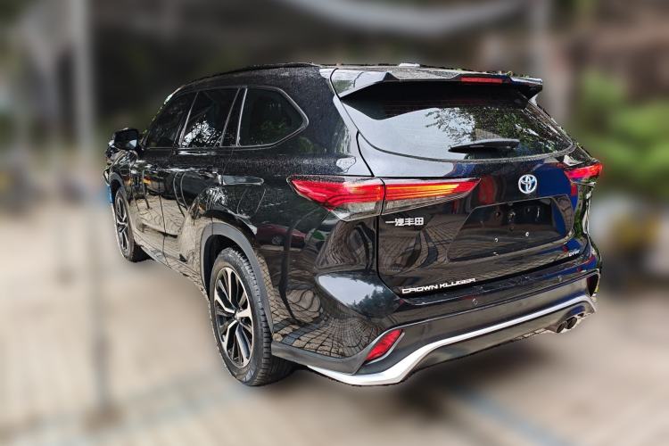 Used Toyota Crown Kluger 2021 2.5L HEV Four-Wheel Drive Luxury Edition Rear Left 45 Deg