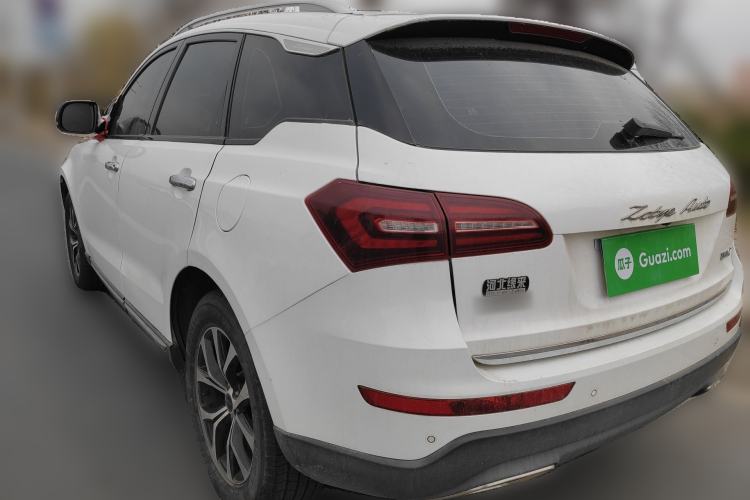 Used Zotye T600 Coupe 2017 1.5T Automatic Luxury Model Rear Left 45 Deg