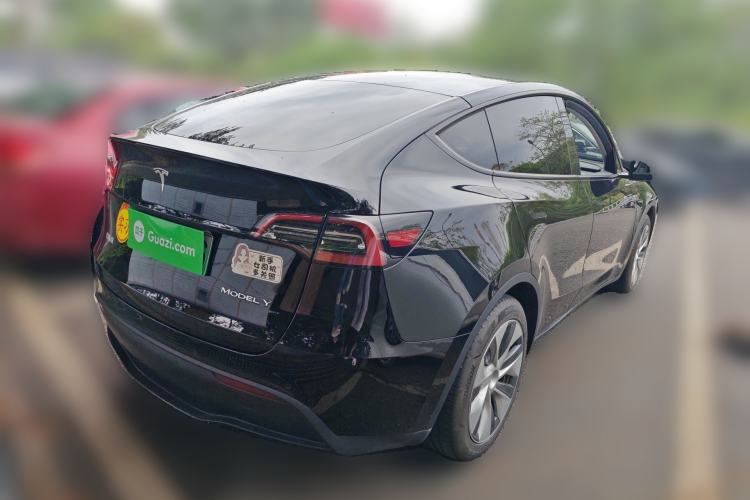Used Tesla Model Y 2022 Revised Version Rear-Wheel Drive Rear Right 45 Deg