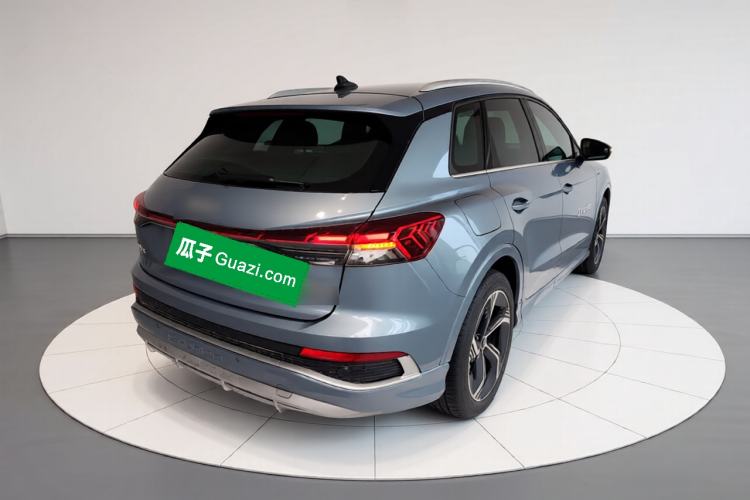 Used Audi Q4 e-tron 2024 40 e-tron Boundary Edition Rear Right 45 Deg