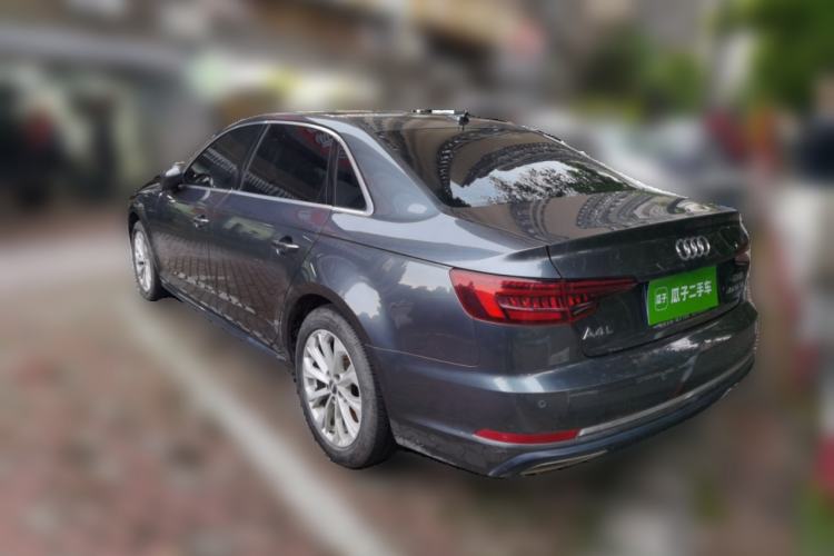 Used Audi A4L 2019 40 TFSI Ambition China VI Rear Left 45 Deg