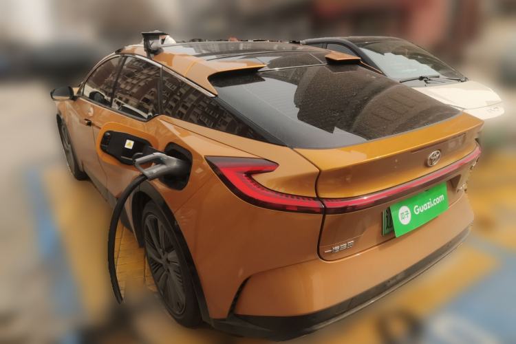 Used Toyota bZ5 2025 Model 550 PRO Rear Left 45 Deg