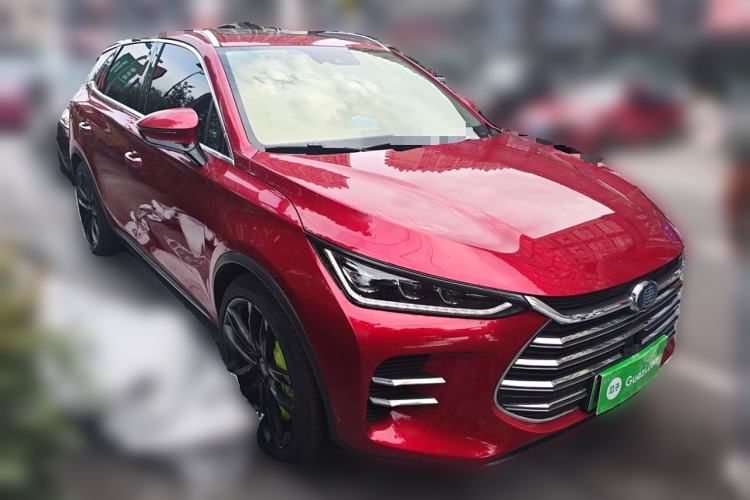 Used BYD Tang New Energy 2018 DM 2.0T All-Wheel Drive Smart Connectivity Luxury Model 7 Seats China V Emission Standard
