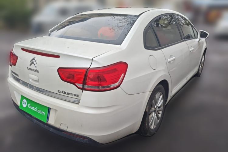 Used Citroen C-Quatre 2014 VTS Version 1.6L Automatic Prestige Model Rear Right 45 Deg