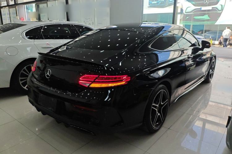 Used Mercedes-Benz C-Class 2022 Refreshed C 260 Coupe Rear Right 45 Deg