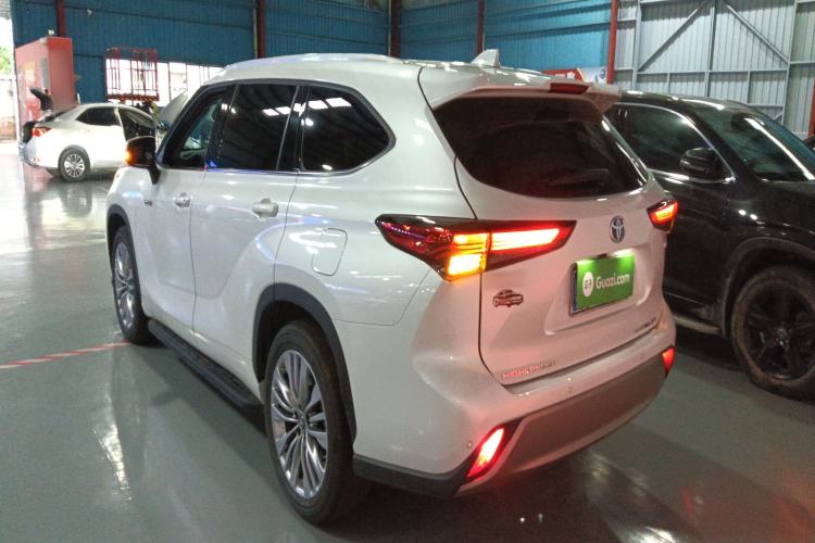 Used Toyota Highlander 2022 Dual-Engine 2.5L Four-Wheel Drive Supreme Edition 7-Seater Rear Left 45 Deg