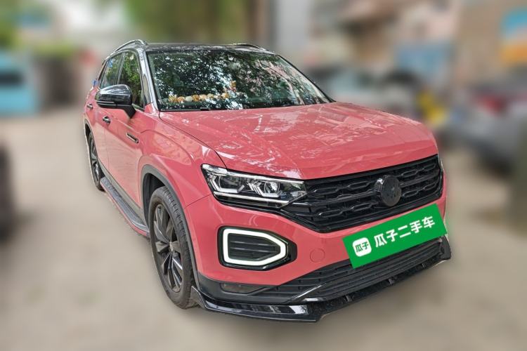 Used Volkswagen Tayron 2020 330TSI Two-Wheel Drive Luxury Connected Pro Edition Front Right 45 Deg