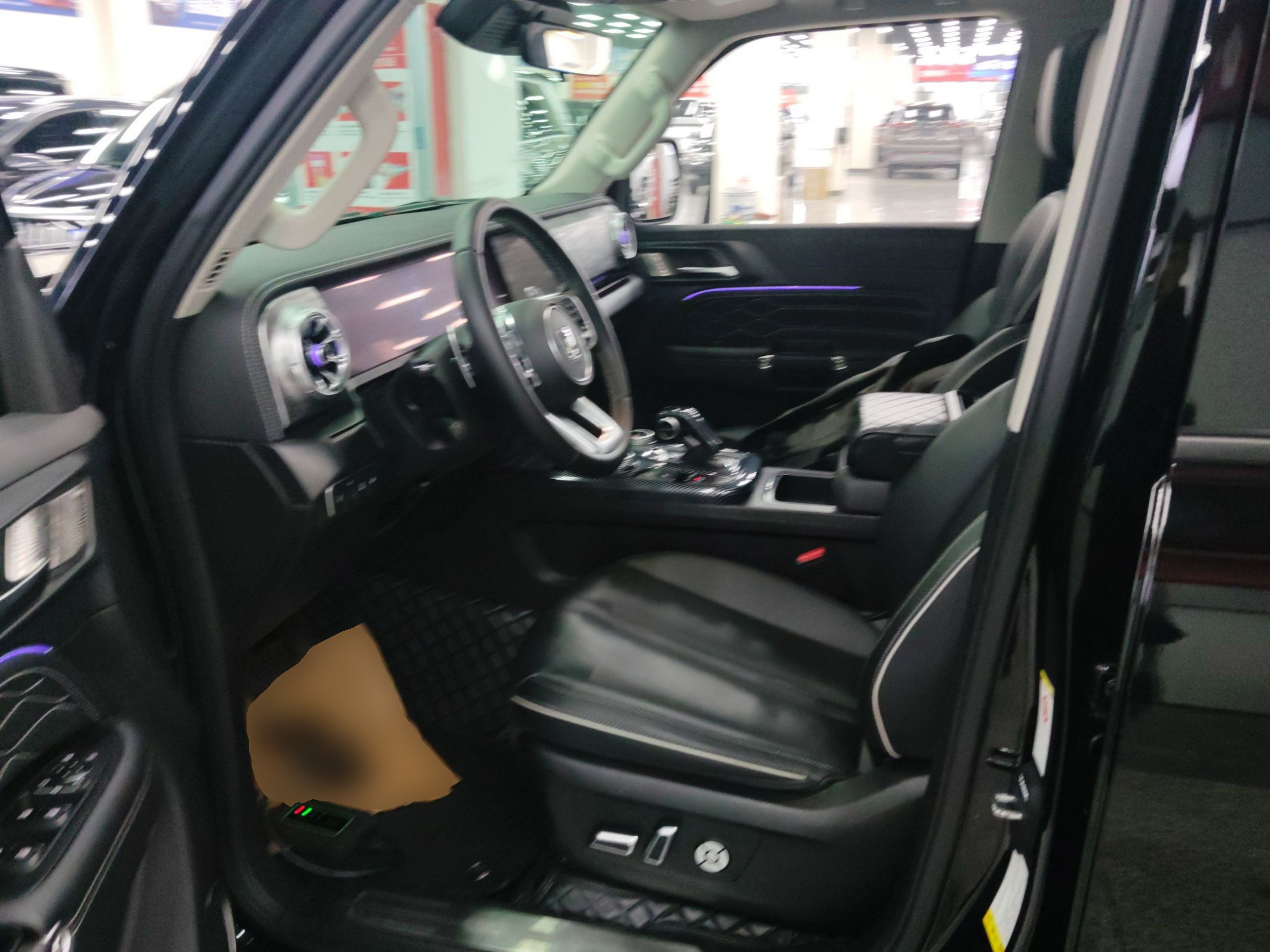Avant de la voiture
