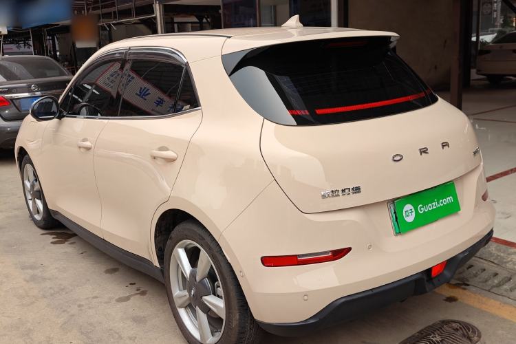 Used ORA Good Cat 2021 400km Standard Range Athena Edition Lithium-Ion Battery Rear Left 45 Deg