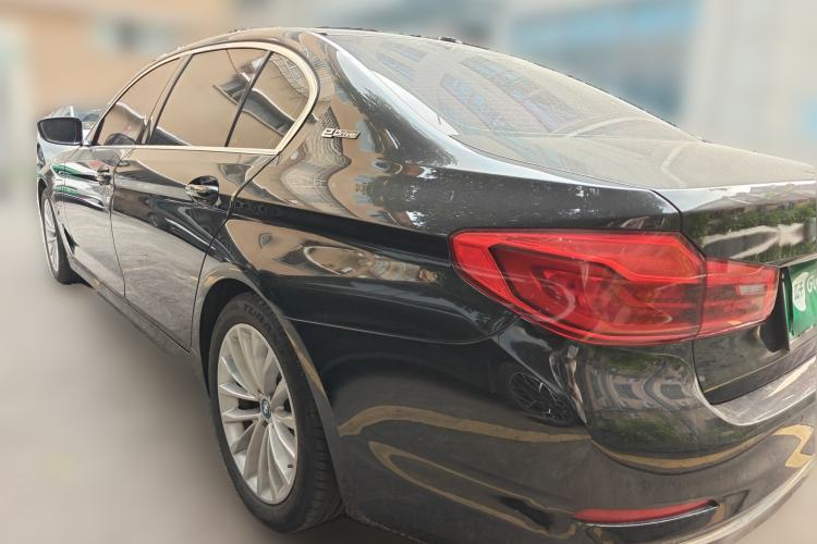 Used BMW 5 Series New Energy 2019 Updated Version 530Le Luxury Package Rear Left 45 Deg