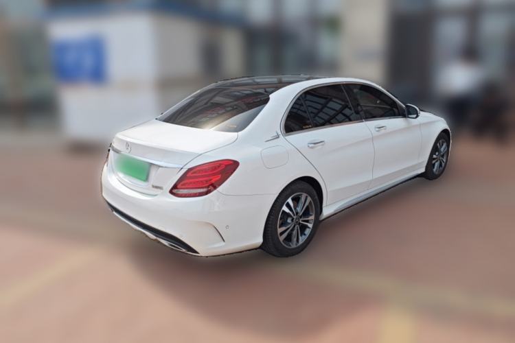Used Mercedes-Benz C-Class 2018 C 200 L Sport Edition Rear Right 45 Deg