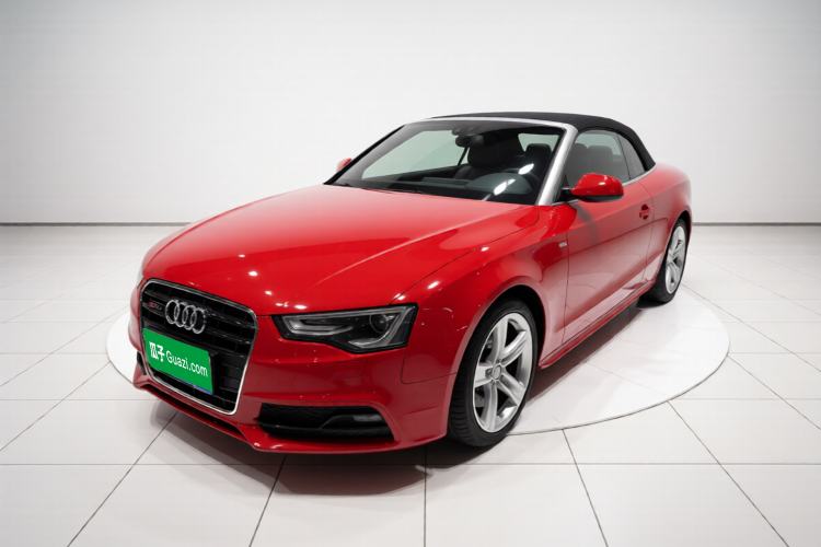 Used Audi A5 2016 Facelift Cabriolet 45 TFSI Ambition Edition Front Left 45 Deg