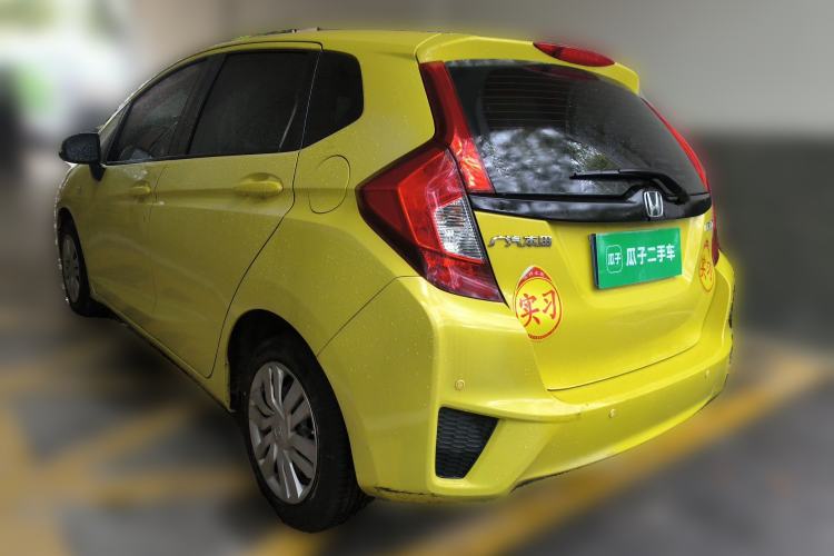 Used Honda Fit 2014 1.5L LX CVT Comfort Model Rear Left 45 Deg