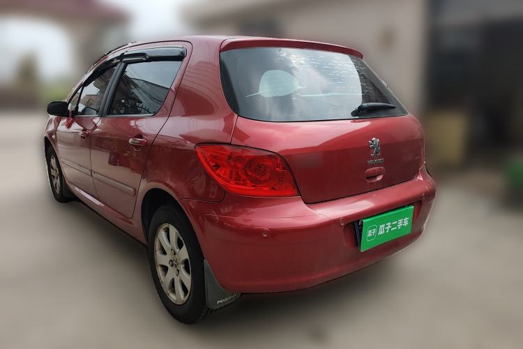 Used Peugeot 307 2010 Hatchback 1.6L Automatic Comfort Edition Rear Left 45 Deg