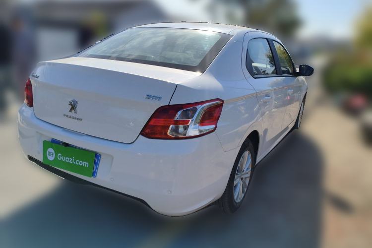 Used Peugeot 301 2014 1.6L Manual Comfort Edition Rear Right 45 Deg