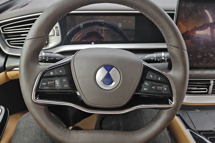 Used Denza D9 2024 DM-i 980 Four-Wheel Drive Prestige Model Steering Wheel