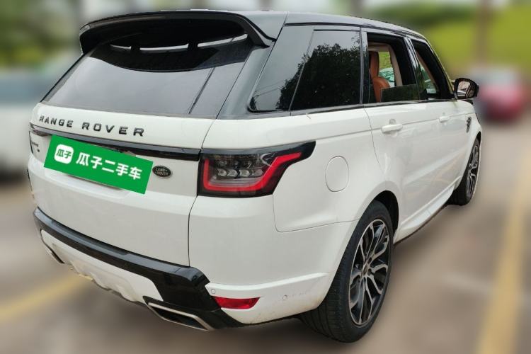 Used Land Rover Range Sport 2022 3.0 L6 YAO Black Edition Rear Right 45 Deg