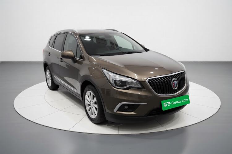 Used Buick Envision 2017 28T Four-Wheel Drive Elite Model Front Right 45 Deg