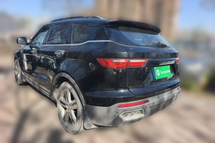 Used Zotye T700 2017 1.8T Dual-Clutch Luxury Model Rear Left 45 Deg