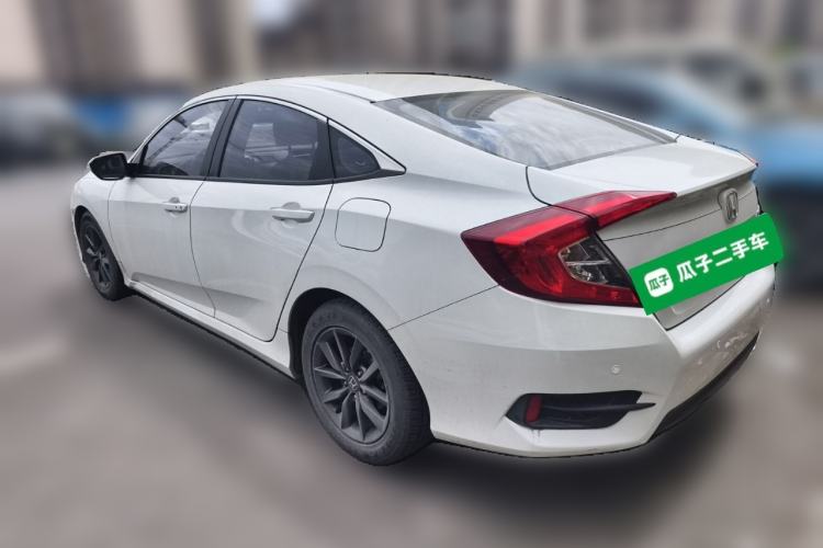 Used Honda Civic 2019 180TURBO CVT Shangdong Edition China VI Rear Left 45 Deg
