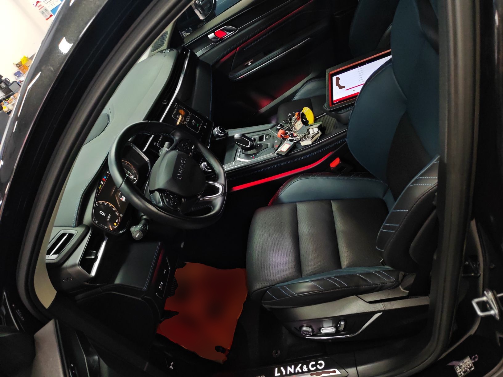 Avant de la voiture