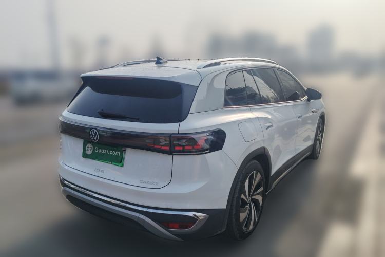 Used Volkswagen ID.6 CROZZ 2021 Long-Range PURE+ Edition Rear Right 45 Deg