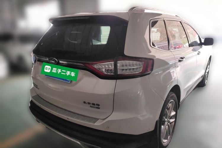 Used Ford Edge 2016 EcoBoost 245 Four-Wheel Drive Titanium 7-Seater Rear Right 45 Deg