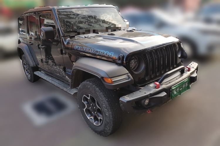 Used Jeep Wrangler New Energy 2021 Four-Door 2.0T 4xe Robin Hood Front Right 45 Deg