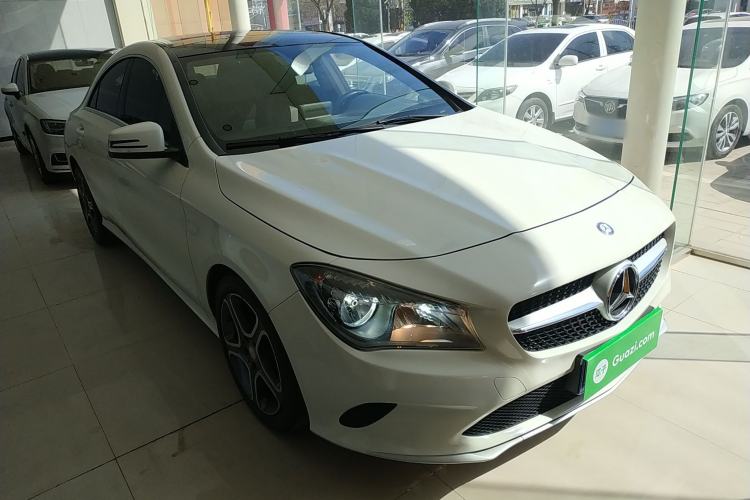Used Mercedes-Benz CLA 2017 Facelifted CLA 180 Front Right 45 Deg