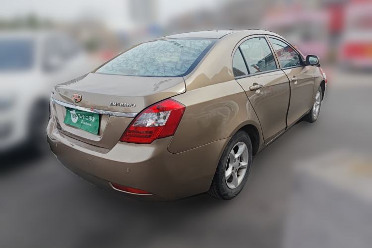 Used Geely Auto Classic Emgrand 2013 Sedan 1.5L Manual Entry-Level Model Rear Right 45 Deg