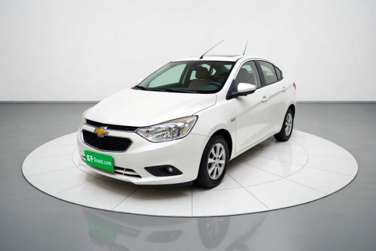 Used Chevrolet Sail 2015 Sail 3 1.5L AMT Happiness Sunroof Edition Front Left 45 Deg