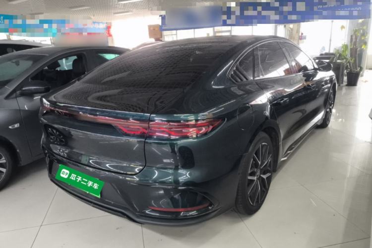 Used BYD Han 2022 EV 610 km All-Wheel-Drive Qianshan Cui Limited Edition
