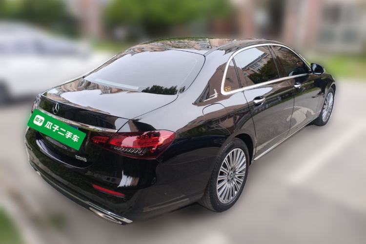 Used Mercedes-Benz E-Class 2023 E 300 L Stylish Model Rear Right 45 Deg