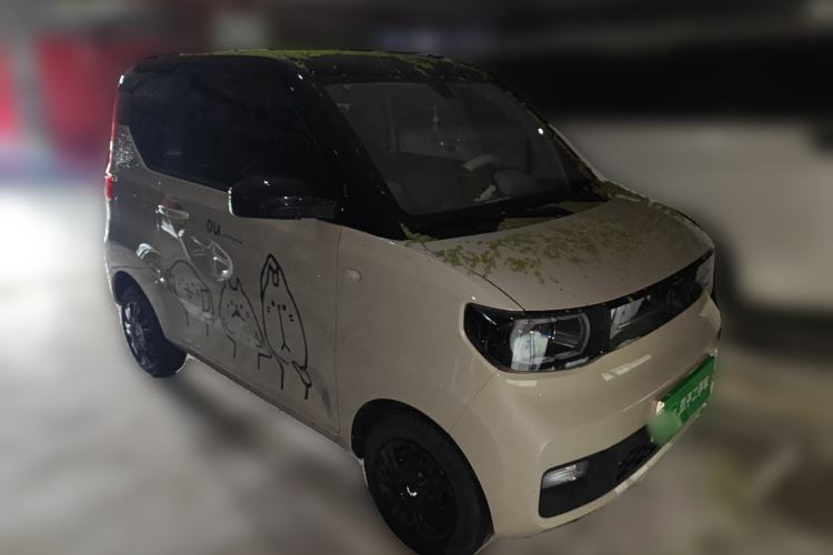 Used Wuling Hongguang MINIEV 2022 Macaron Premium Model – Lithium Iron Phosphate Front Right 45 Deg