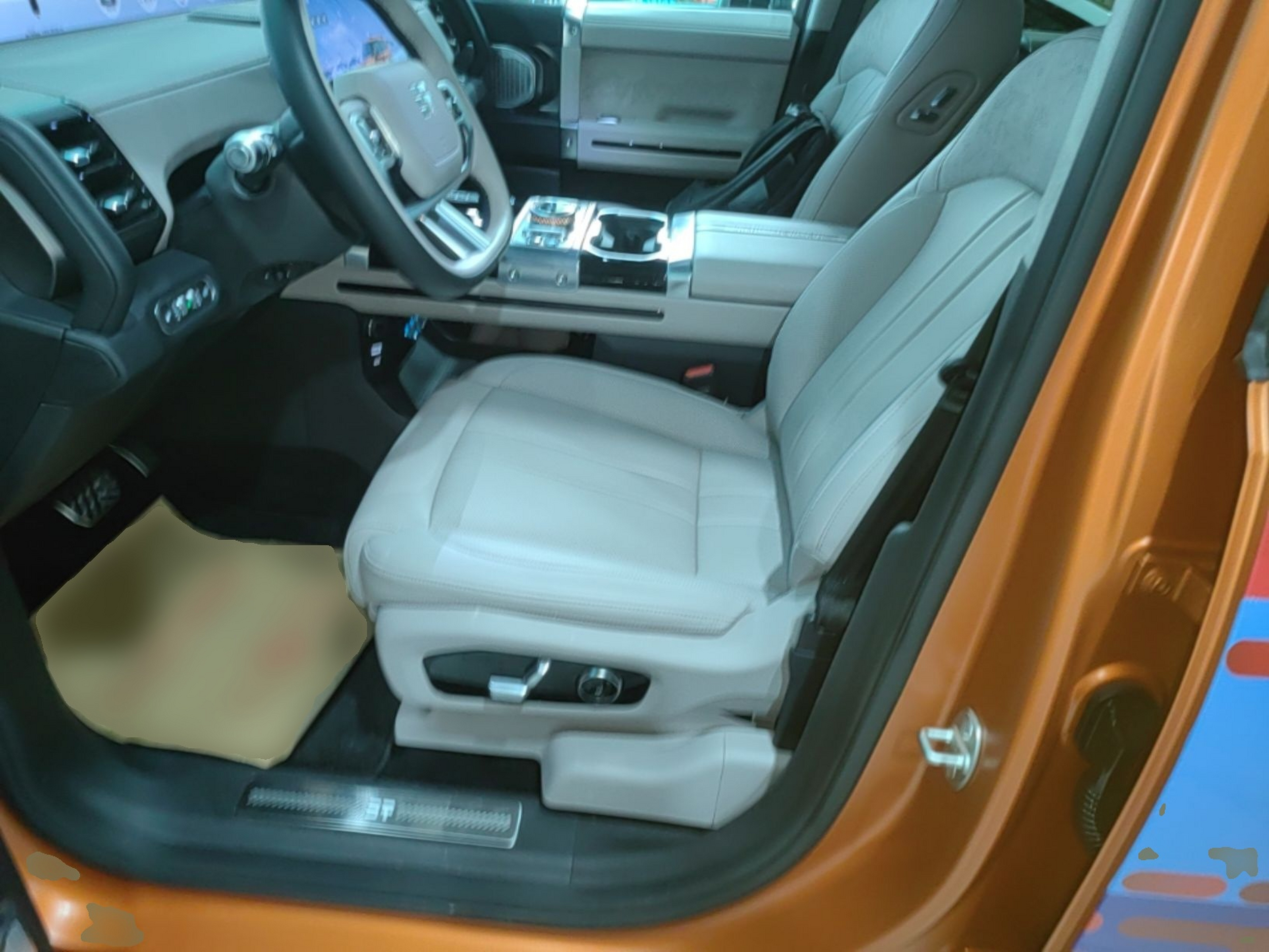 Avant de la voiture