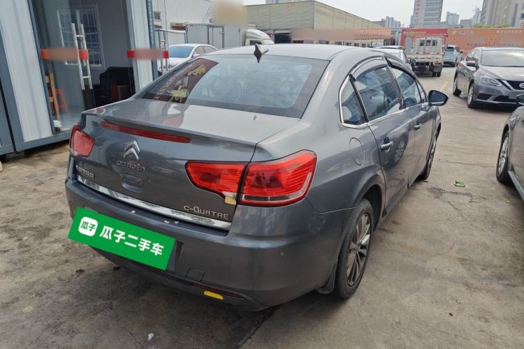 Used Citroen C-Quatre 2013 Sedan 1.6L Automatic Prestige Model Rear Right 45 Deg