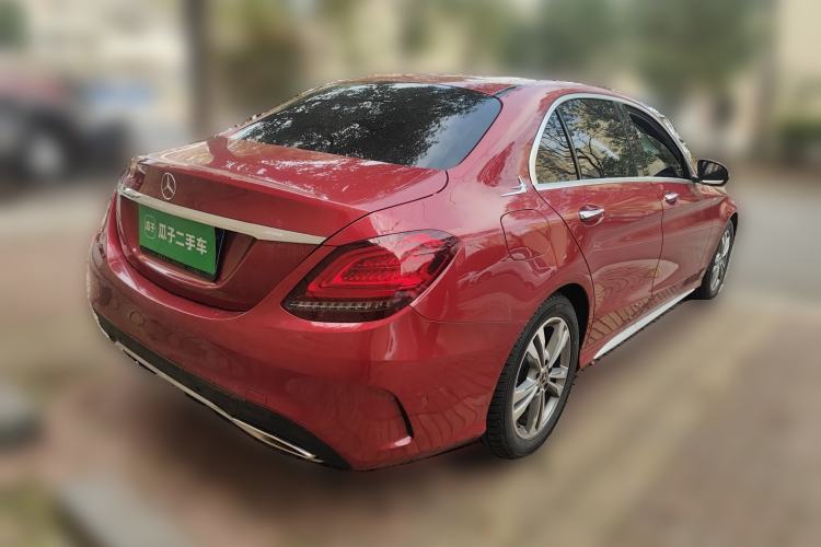 Used Mercedes-Benz C-Class 2019 C 180 L Dynamic Sports Edition Rear Right 45 Deg