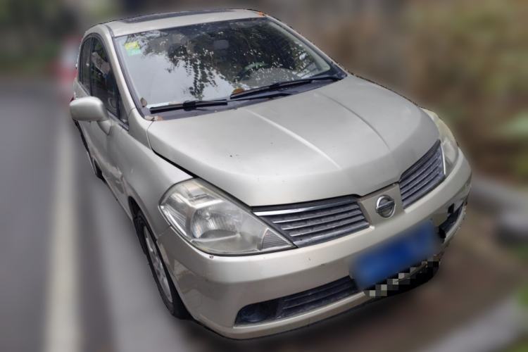 Used Nissan Tiida Sedan 2006 1.6JE AT Front Right 45 Deg