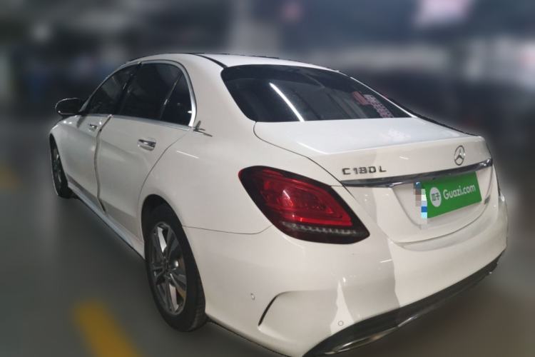 Used Mercedes-Benz C-Class 2019 C 180 L Fashion Edition Sport Version Rear Left 45 Deg